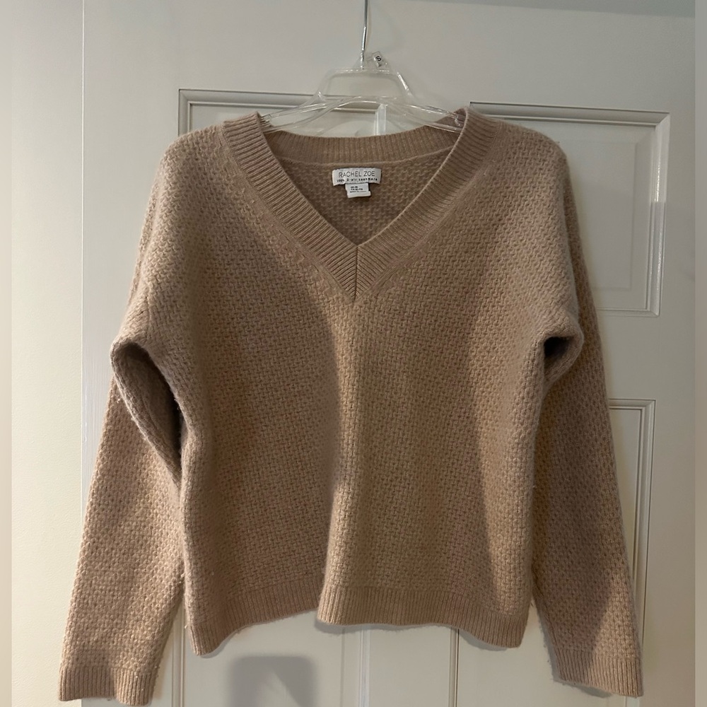 Rachel Zoe 2 Ply Cashmere Sweater (size xl)